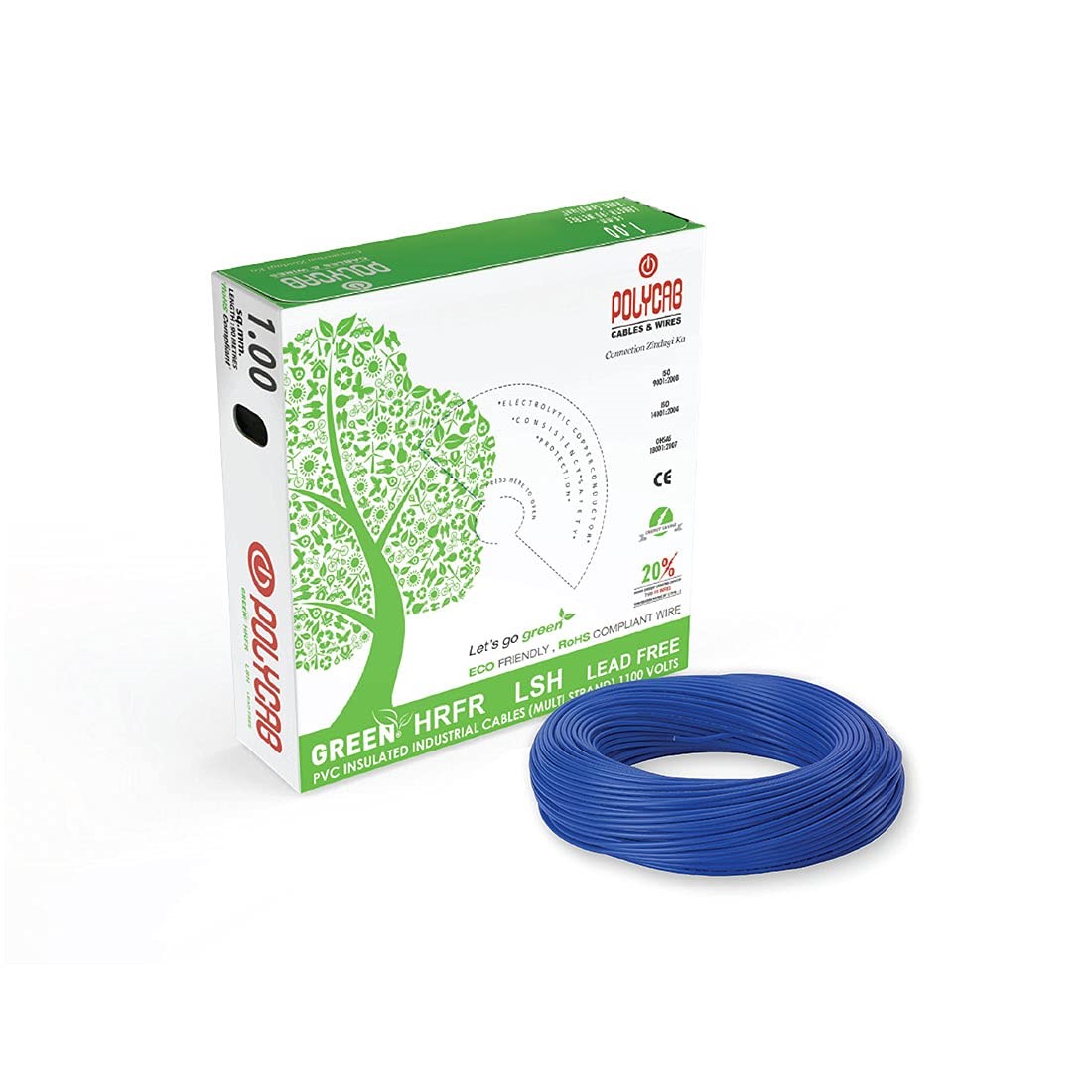 Polycab Eco-Friendly Green Wire