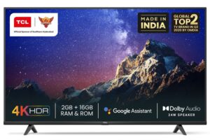 TCL 126 cm (50 inches) 4K Ultra HD Certified Android Smart LED TV