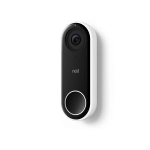Google Nest Hello Smart Wi-Fi Video Doorbell- White
