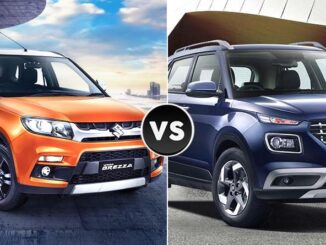 Hyundai Venue Vs Maruti Brezza