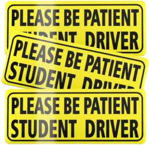 Student Driver Magnet for Car