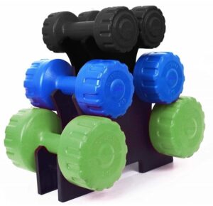 Dumbbell Workout Weight Set Including Stand