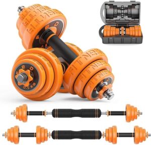 Electroplated Steel Dumbbell