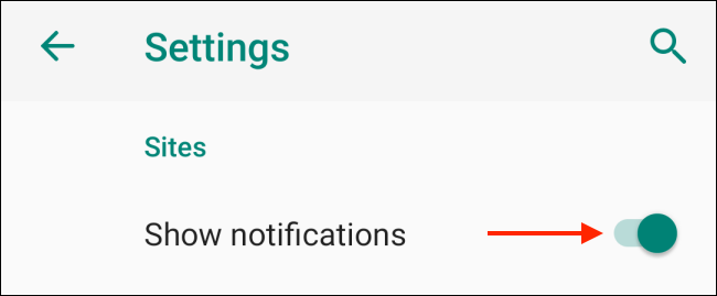 Chrome App information Notifications
