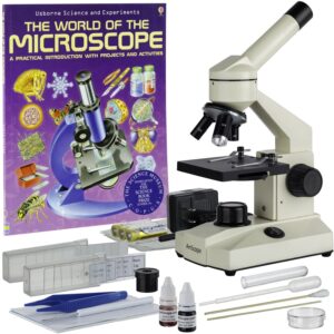 AmScope Cordless LED Compound Microscope for kids