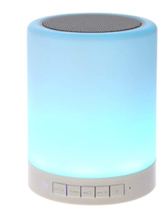 Celrax wireless speaker with touch screen