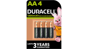 Duracell 1300mAh Non-rechargeable AA batteries: The best AA batteries are rechargeable for faster charging