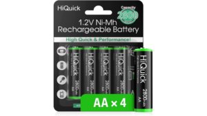 HiQuick High Capacity 2800mAh Recharge: Very low cost, high capacity charging