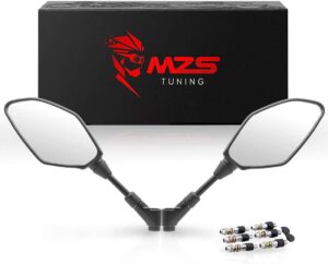 MZS Motorcycle Mirrors Rear View Side