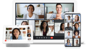 Join a video conference from Meet