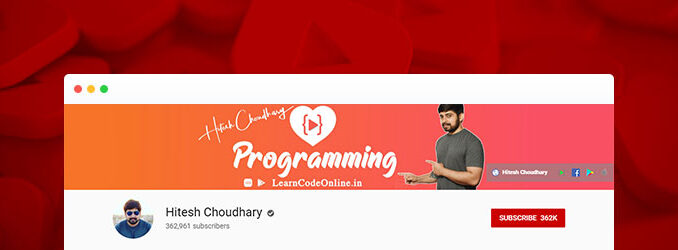 12 Best youtube channels to learn coding and programming for beginners