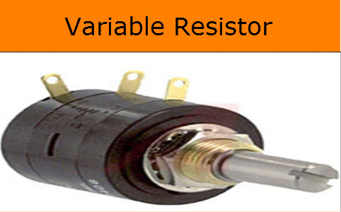 Variable resistor types in physics and radio electronics