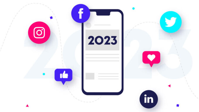 12 Social media trends for 2023