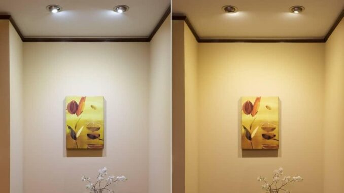 Which is better for your home: white light or yellow light?