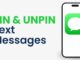 Easy Ways to Pin and Unpin a Text Message