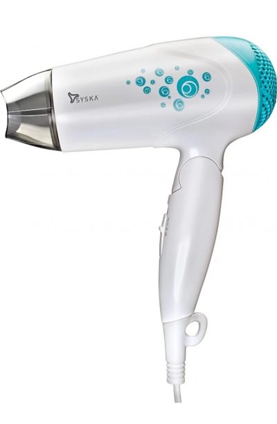 3. SYSKA Hair Dryer HD1610 with Cool and Hot Air